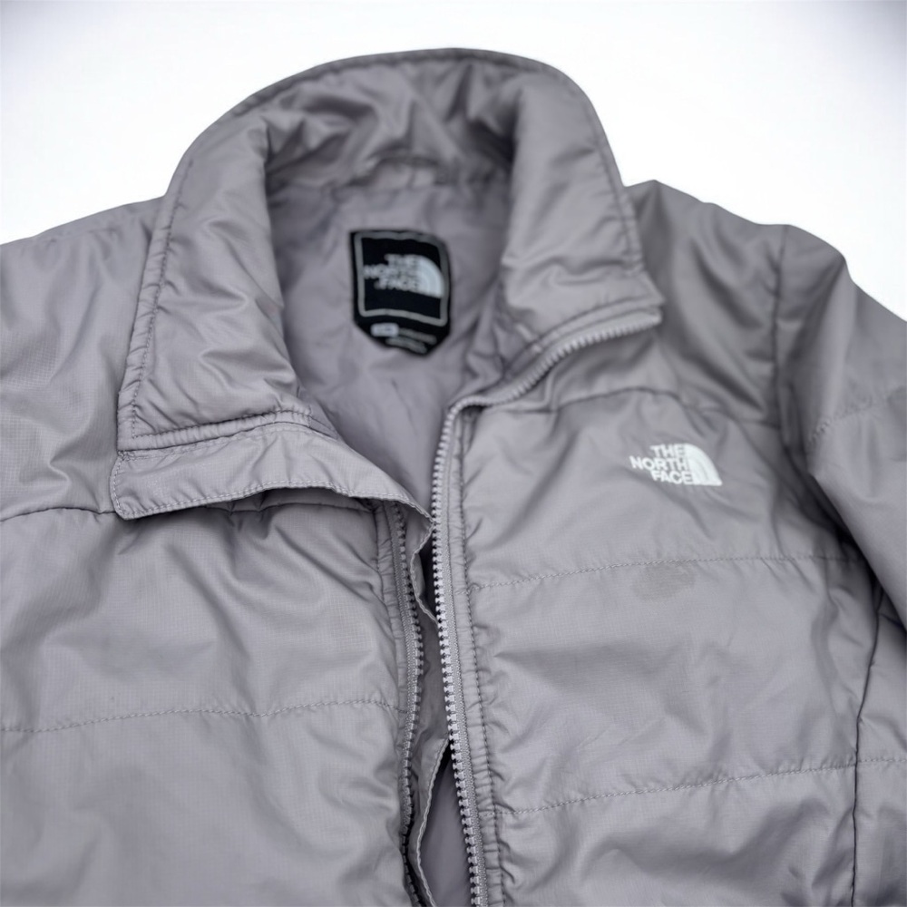 The North Face Gray Puffer Jacket for Kids